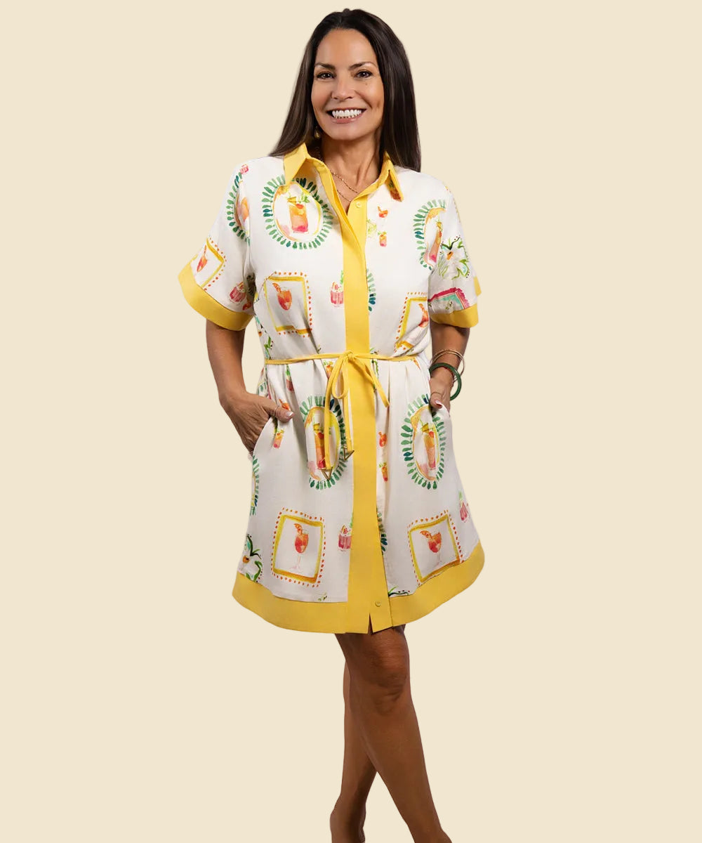 Positano Postcard Mini Dress