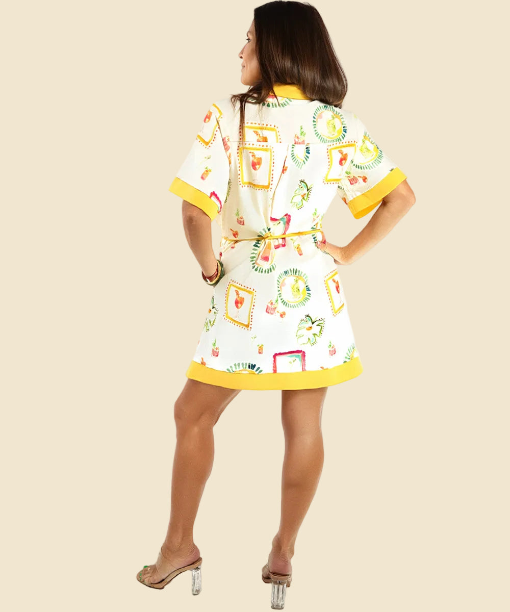 Positano Postcard Mini Dress