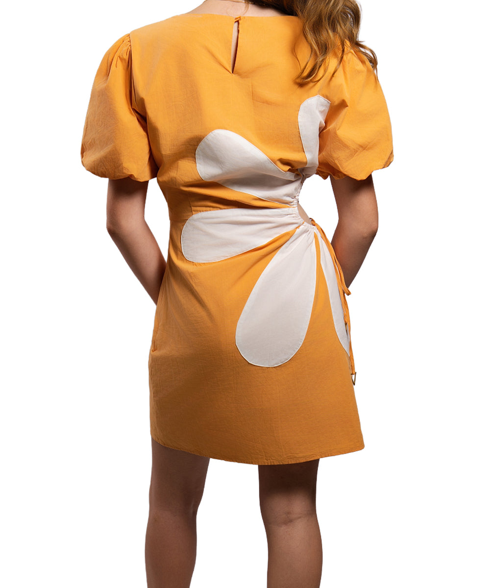 Hana Flower Mini Dress