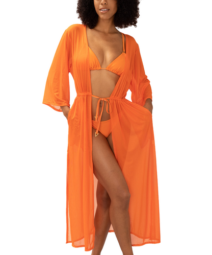 Magnificent Kimono Exotic Orange