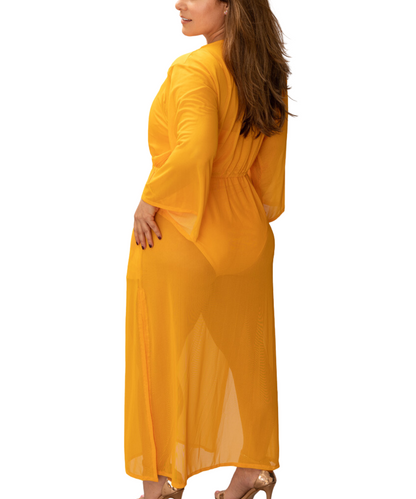 Magnificent Kimono Exotic Orange