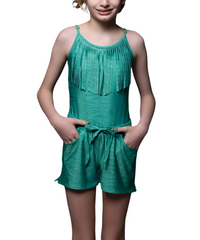 Girls Sporty Short Tiger Palm