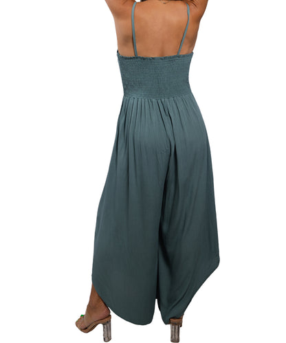 Carmel Breeze Ruched Jumpsuit