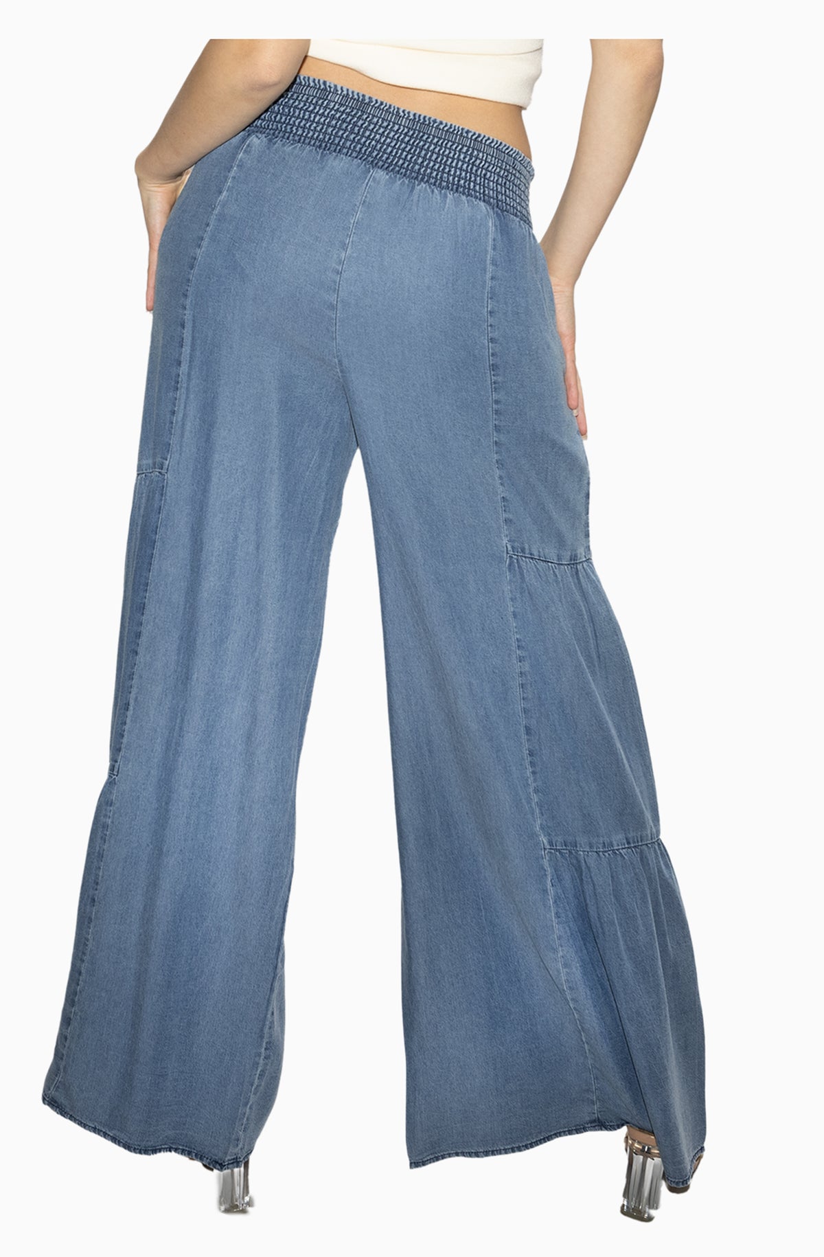 Denim Tencel Pant