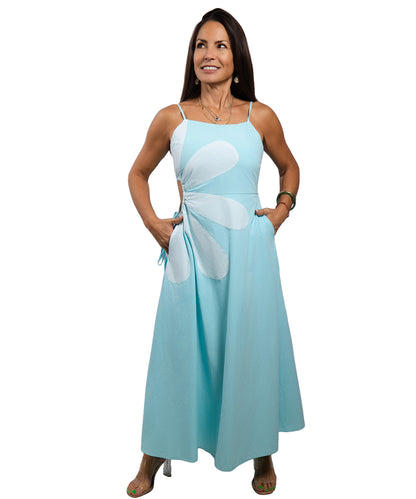 Hana Flower Long Dress