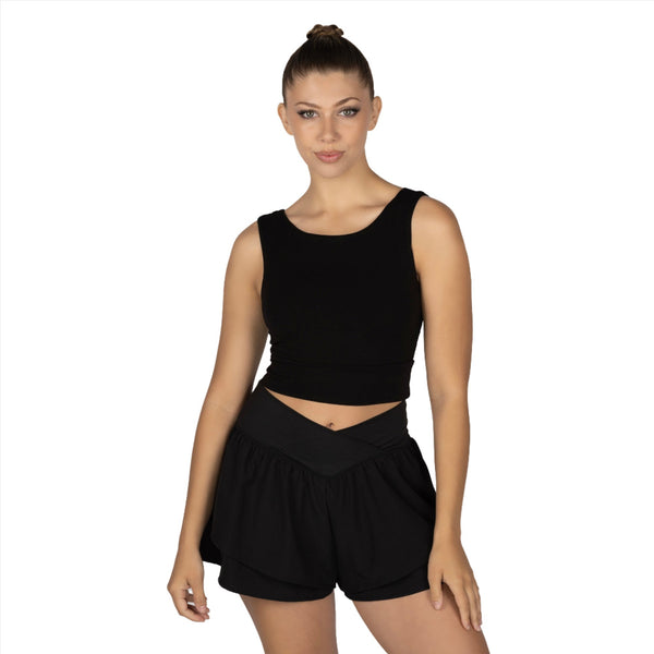 Athens Knit Cropped Tank