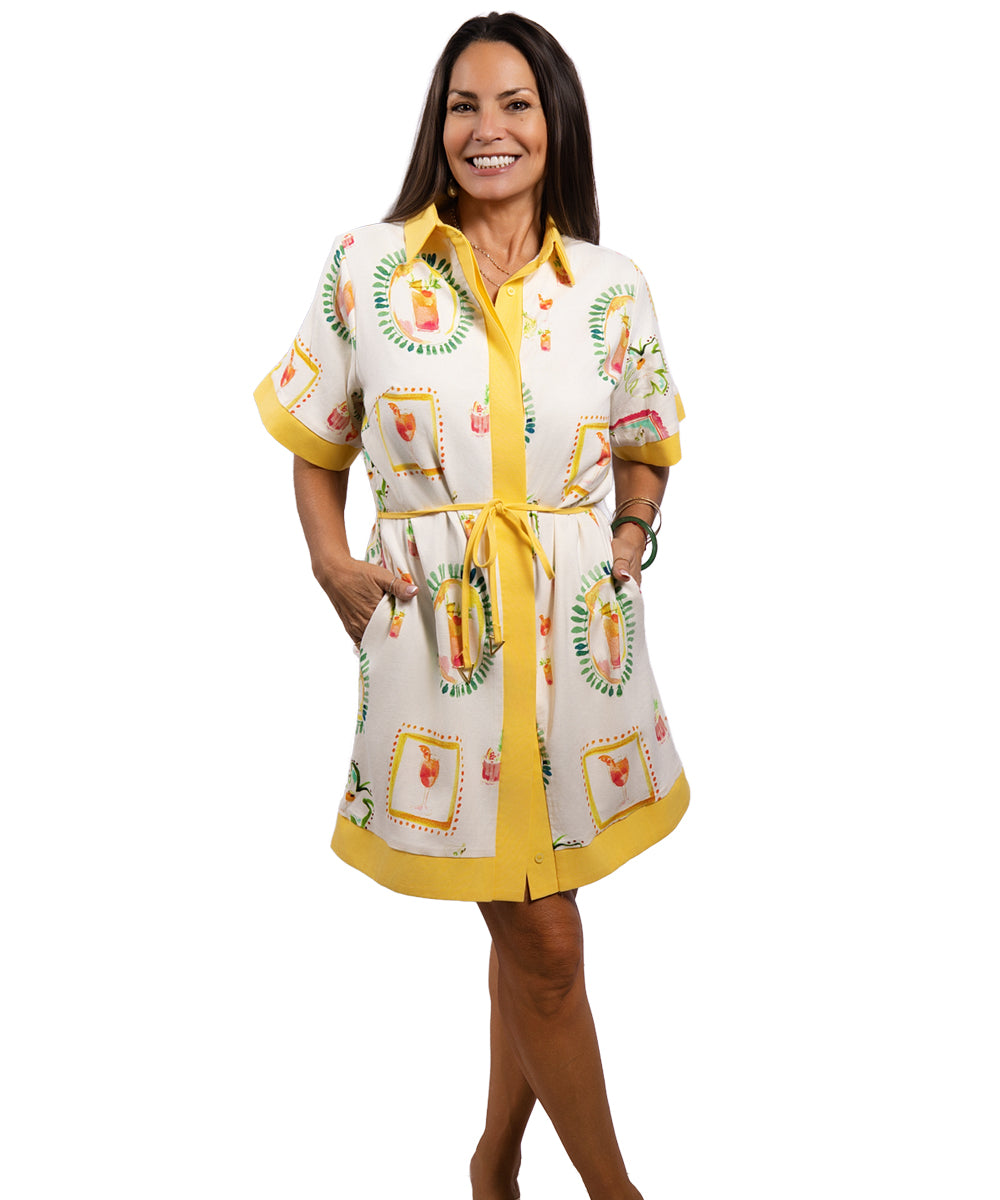 Positano Postcard Mini Dress