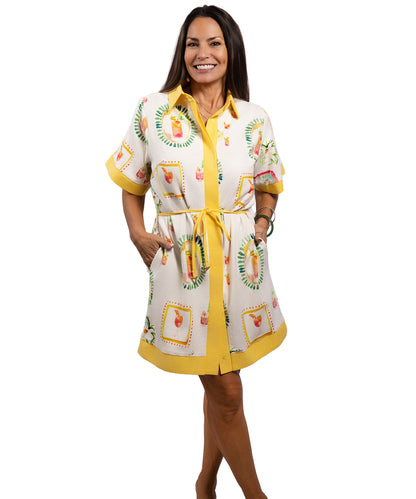 Positano Postcard Mini Dress