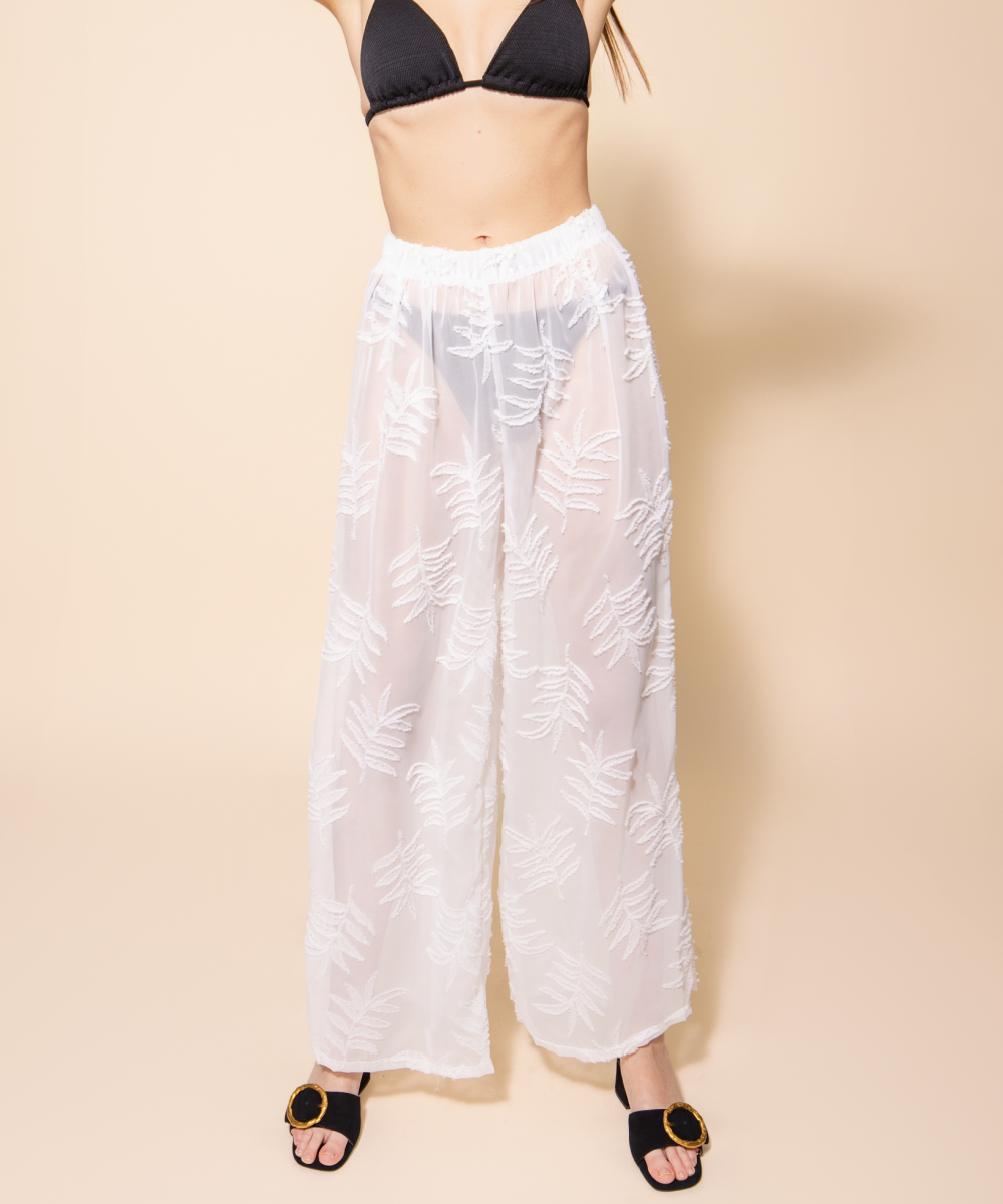 SHEER PALM BURNOUT PANT