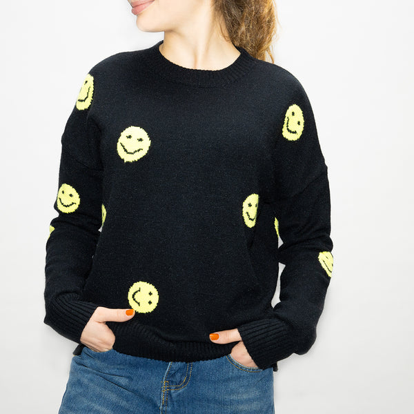 Happy Face Sweater