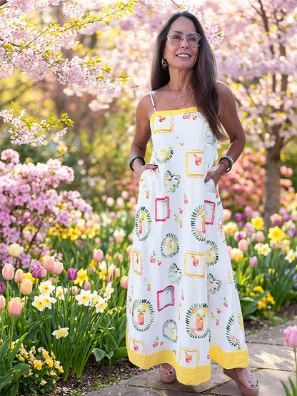 Positano Midi Dress