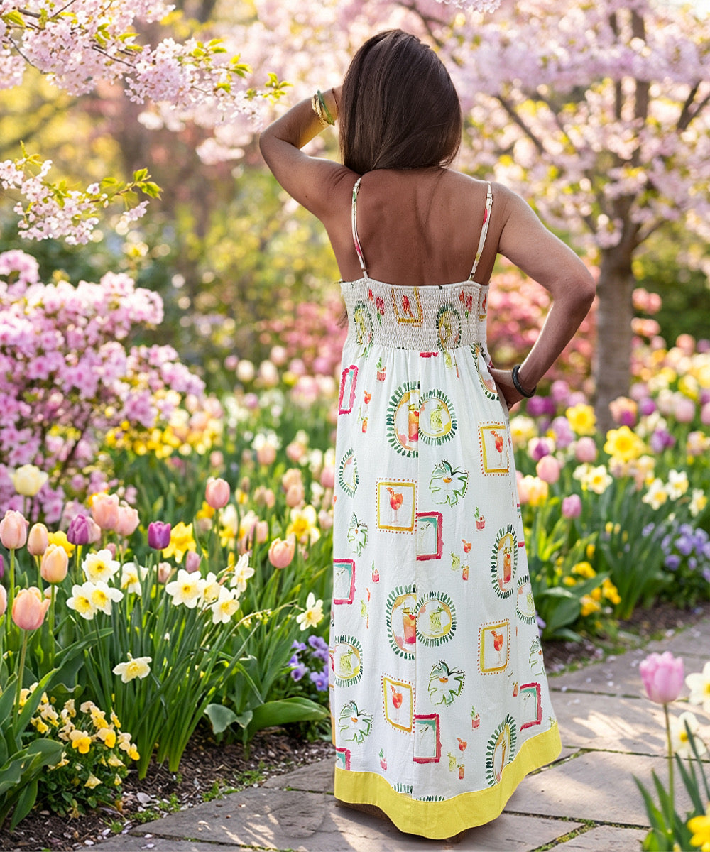 Positano Midi Dress